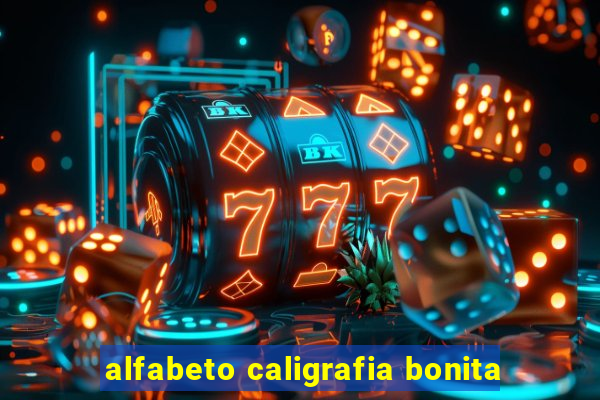 alfabeto caligrafia bonita